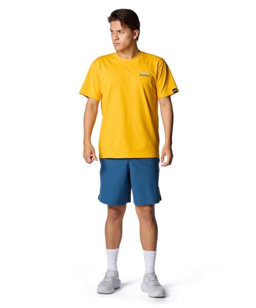 UNDER ARMOUR（アンダーアーマー）の「UAヘビーウエイト グラフィック ショートスリーブ Tシャツ（ライフスタイル/メンズ）（Tシャツ/カットソー・メンズ・イエロー系・M/L/XL/S/2XL）」の3枚目の写真