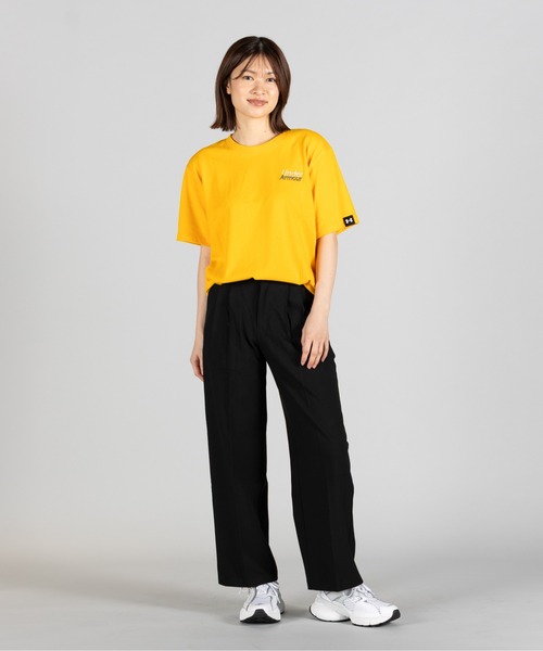 UNDER ARMOUR（アンダーアーマー）の「UAヘビーウエイト グラフィック ショートスリーブ Tシャツ（ライフスタイル/メンズ）（Tシャツ/カットソー・メンズ・イエロー系・M/L/XL/S/2XL）」の14枚目の写真