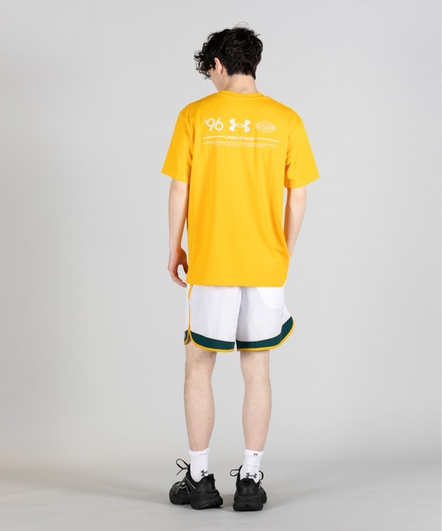 UNDER ARMOUR（アンダーアーマー）の「UAヘビーウエイト グラフィック ショートスリーブ Tシャツ（ライフスタイル/メンズ）（Tシャツ/カットソー・メンズ・イエロー系・M/L/XL/S/2XL）」の15枚目の写真