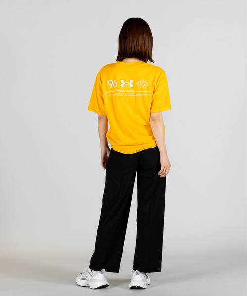 UNDER ARMOUR（アンダーアーマー）の「UAヘビーウエイト グラフィック ショートスリーブ Tシャツ（ライフスタイル/メンズ）（Tシャツ/カットソー・メンズ・イエロー系・M/L/XL/S/2XL）」の13枚目の写真