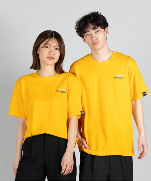 UNDER ARMOUR（アンダーアーマー）の「UAヘビーウエイト グラフィック ショートスリーブ Tシャツ（ライフスタイル/メンズ）（Tシャツ/カットソー・メンズ・イエロー系・M/L/XL/S/2XL）」の19枚目の写真