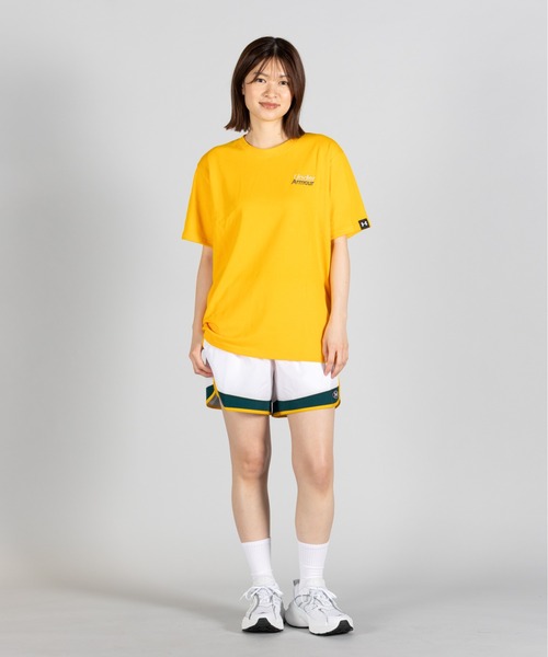 UNDER ARMOUR（アンダーアーマー）の「UAヘビーウエイト グラフィック ショートスリーブ Tシャツ（ライフスタイル/メンズ）（Tシャツ/カットソー・メンズ・イエロー系・M/L/XL/S/2XL）」の10枚目の写真