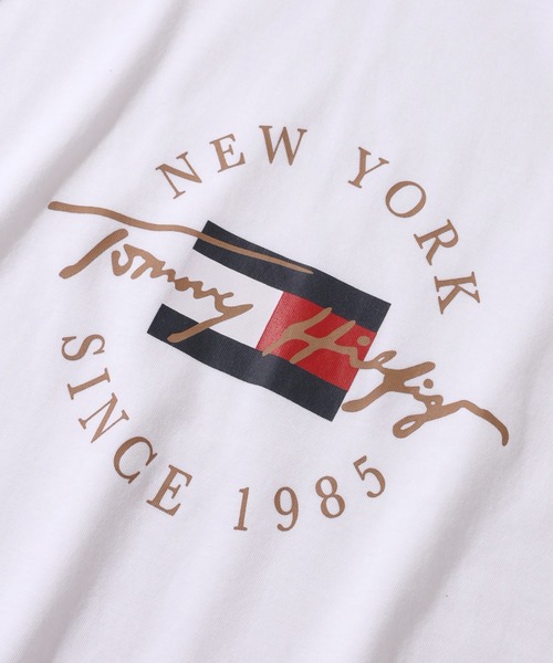 TOMMY HILFIGER(トミーヒルフィガー)の「【TOMMY HILFIGER/トミーヒルフィガー】アソート クルーネックロゴTシャツ(Tシャツ/カットソー・メンズ・ホワイト/ネイビー/ホワイト系1・XL/L/M/S)」の6枚目の写真