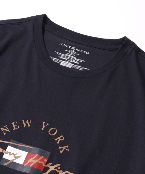 TOMMY HILFIGER(トミーヒルフィガー)の「【TOMMY HILFIGER/トミーヒルフィガー】アソート クルーネックロゴTシャツ(Tシャツ/カットソー・メンズ・ホワイト/ネイビー/ホワイト系1・XL/L/M/S)」の9枚目の写真