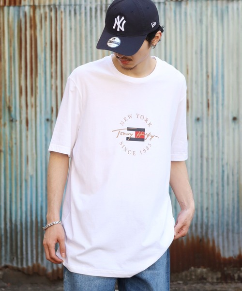 TOMMY HILFIGER(トミーヒルフィガー)の「【TOMMY HILFIGER/トミーヒルフィガー】アソート クルーネックロゴTシャツ(Tシャツ/カットソー・メンズ・ホワイト/ネイビー/ホワイト系1・XL/L/M/S)」の14枚目の写真
