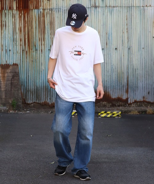 TOMMY HILFIGER(トミーヒルフィガー)の「【TOMMY HILFIGER/トミーヒルフィガー】アソート クルーネックロゴTシャツ(Tシャツ/カットソー・メンズ・ホワイト/ネイビー/ホワイト系1・XL/L/M/S)」の19枚目の写真