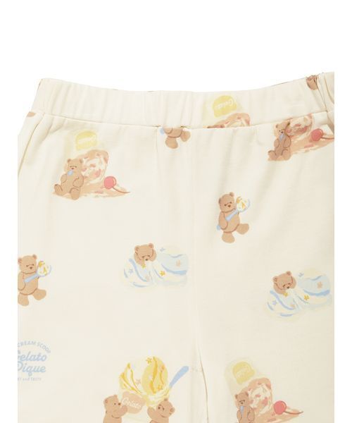KIDS】アイスクリームベア柄ショートパンツ（ルームウェア/パジャマ