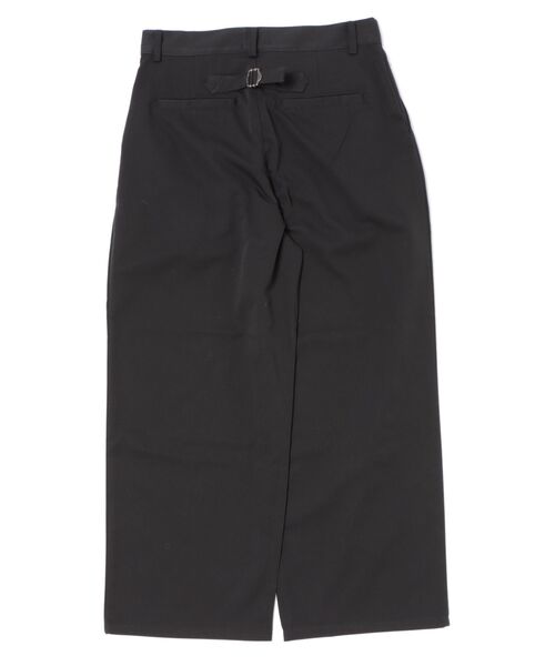 Chikashitsu +(チカシツプラス)の「【Chikashitsu +】2 tuck straight slacks / 【チカシツプラス】2タックストレートスラックス(スラックス・メンズ・ブラック・L/M/S)」の21枚目の写真
