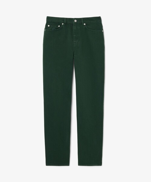LACOSTE(ラコステ)の「5ポケットストレートカラーデニムパンツ(デニムパンツ・メンズ・グリーン・33/32/30/31)」の4枚目の写真