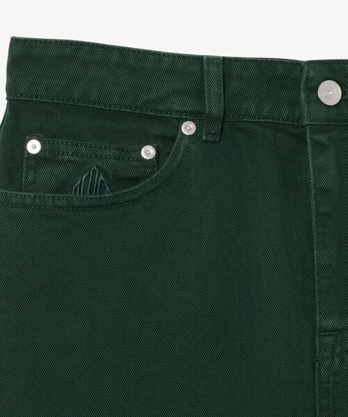 LACOSTE(ラコステ)の「5ポケットストレートカラーデニムパンツ(デニムパンツ・メンズ・グリーン・33/32/30/31)」の5枚目の写真