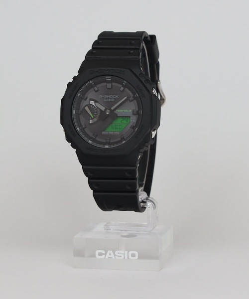 G-SHOCK（ジーショック）の「BLACK AND ELECTRO GREEN / GA-B2100BEG-1AJF（アナログ腕時計・メンズ・ブラック×グリーン・FREE）」の10枚目の写真
