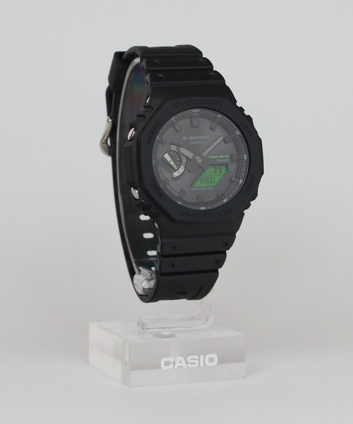 G-SHOCK（ジーショック）の「BLACK AND ELECTRO GREEN / GA-B2100BEG-1AJF（アナログ腕時計・メンズ・ブラック×グリーン・FREE）」の11枚目の写真