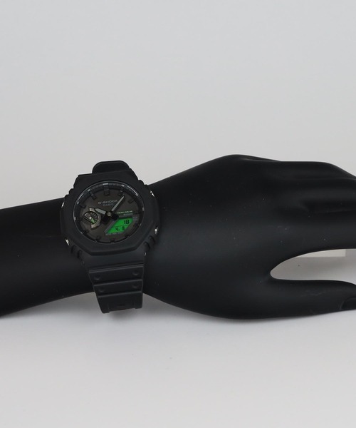 G-SHOCK（ジーショック）の「BLACK AND ELECTRO GREEN / GA-B2100BEG-1AJF（アナログ腕時計・メンズ・ブラック×グリーン・FREE）」の9枚目の写真
