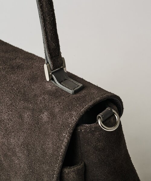 russet（ラシット）の「スエードフラップミニトートバッグ（トートバッグ・レディース・ダークブラウン/ブラウン/グレー・FREE）」の21枚目の写真