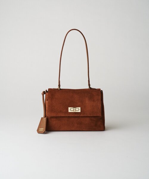 russet（ラシット）の「スエードフラップミニトートバッグ（トートバッグ・レディース・ダークブラウン/ブラウン/グレー・FREE）」の18枚目の写真