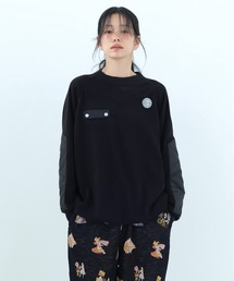 BEDSIDEDRAMA | Quilt Patch Pulover(スウェット)