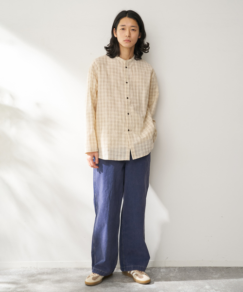 B.C STOCK（ベーセーストック）の「アソートスリーピングシャツ（シャツ/ブラウス・メンズ・ホワイト/ベージュ/ネイビー/カーキ/ブルー系その他・FREE）」の6枚目の写真