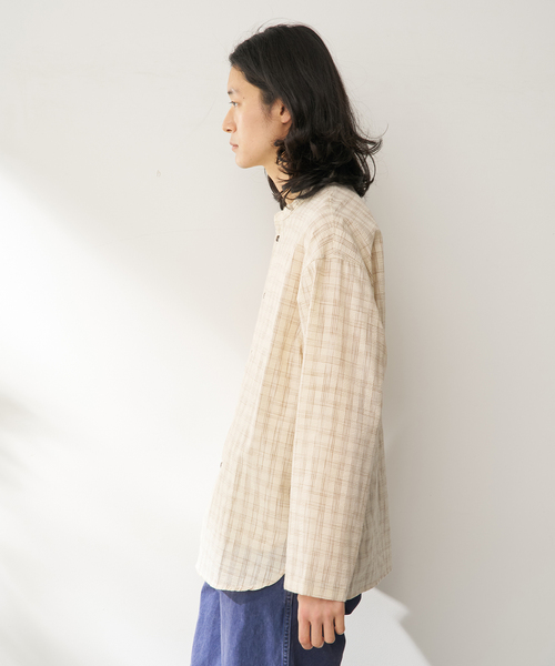 B.C STOCK（ベーセーストック）の「アソートスリーピングシャツ（シャツ/ブラウス・メンズ・ホワイト/ベージュ/ネイビー/カーキ/ブルー系その他・FREE）」の8枚目の写真