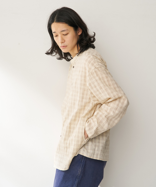 B.C STOCK（ベーセーストック）の「アソートスリーピングシャツ（シャツ/ブラウス・メンズ・ホワイト/ベージュ/ネイビー/カーキ/ブルー系その他・FREE）」の9枚目の写真