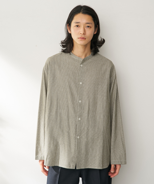 B.C STOCK（ベーセーストック）の「アソートスリーピングシャツ（シャツ/ブラウス・メンズ・ホワイト/ベージュ/ネイビー/カーキ/ブルー系その他・FREE）」の11枚目の写真