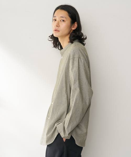 B.C STOCK（ベーセーストック）の「アソートスリーピングシャツ（シャツ/ブラウス・メンズ・ホワイト/ベージュ/ネイビー/カーキ/ブルー系その他・FREE）」の12枚目の写真