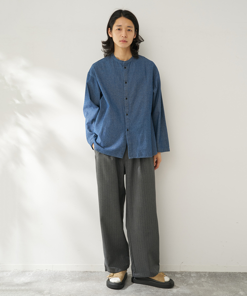 B.C STOCK（ベーセーストック）の「アソートスリーピングシャツ（シャツ/ブラウス・メンズ・ホワイト/ベージュ/ネイビー/カーキ/ブルー系その他・FREE）」の14枚目の写真