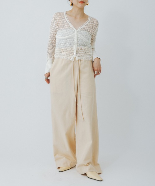 EMOELLE(エモエレ)の「【EMOELLE】ラップパンツ(その他パンツ・レディース・オフホワイト・38/36)」の20枚目の写真