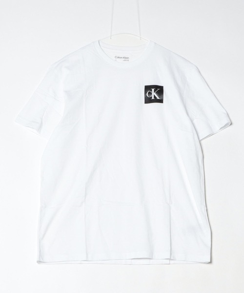 Calvin Klein(カルバン・クライン)の「Calvin Klein / カルバンクライン SS MIN MONOGRAM KNOCKOUT GRAPHIC TEE ボックスロゴ CKモノグラム 半袖Tシャツ(Tシャツ/カットソー・メンズ・ホワイト・S/L/XL)」の3枚目の写真