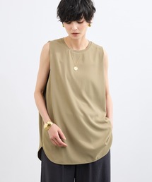 BARNYARDSTORM（バンヤードストーム）の「BARNYARDSTORM / ダブルクロスノースリーブタックプルオーバー＜セットアップ対応＞（Tシャツ/カットソー）」