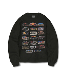 WESTERN PATCH LONG SLEEVE TEE (BLACK)