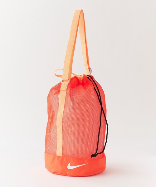 NIKE(ナイキ)の「NIKE/ナイキ SS26 メッシュショルダープールバッグ ブランドロゴ 巾着バッグ 2026年 夏 夏服(ショルダーバッグ・メンズ・ブラック/グレー/レッド/ミント・FREE)」の20枚目の写真