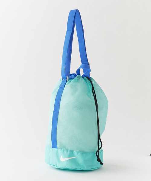 NIKE(ナイキ)の「NIKE/ナイキ SS26 メッシュショルダープールバッグ ブランドロゴ 巾着バッグ 2026年 夏 夏服(ショルダーバッグ・メンズ・ブラック/グレー/レッド/ミント・FREE)」の15枚目の写真