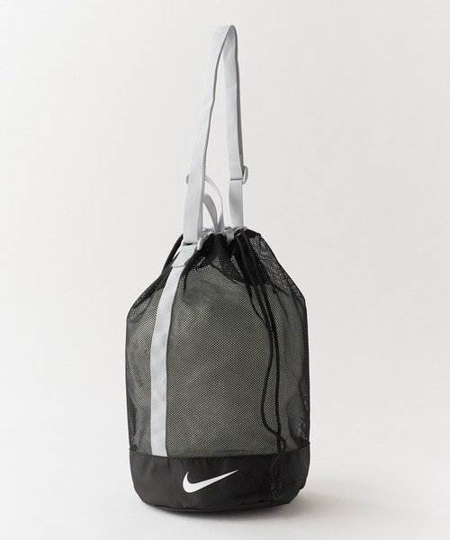 NIKE(ナイキ)の「NIKE/ナイキ SS26 メッシュショルダープールバッグ ブランドロゴ 巾着バッグ 2026年 夏 夏服(ショルダーバッグ・メンズ・ブラック/グレー/レッド/ミント・FREE)」の6枚目の写真