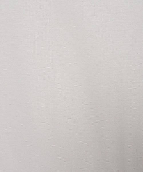 HELIOPOLE(エリオポール)の「COTTON CONTRAST CUFF TEE(Tシャツ/カットソー・レディース・ダークグリーン/ライトグレー・38)」の8枚目の写真