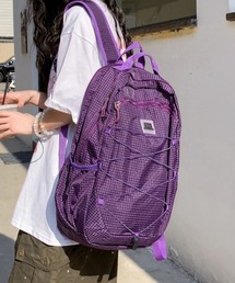 yuue' ( wear )（ユーイ）の「大容量ドローコードナイロンリュックサック/通勤通学/アウトドア/バックパック/ユニセックス（バックパック/リュック）」