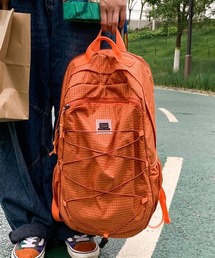 yuue' ( wear )（ユーイ）の「大容量ドローコードナイロンリュックサック/通勤通学/アウトドア/バックパック/ユニセックス（バックパック/リュック）」