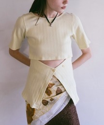 2way Half Sleeve Top|2way半袖カットソー