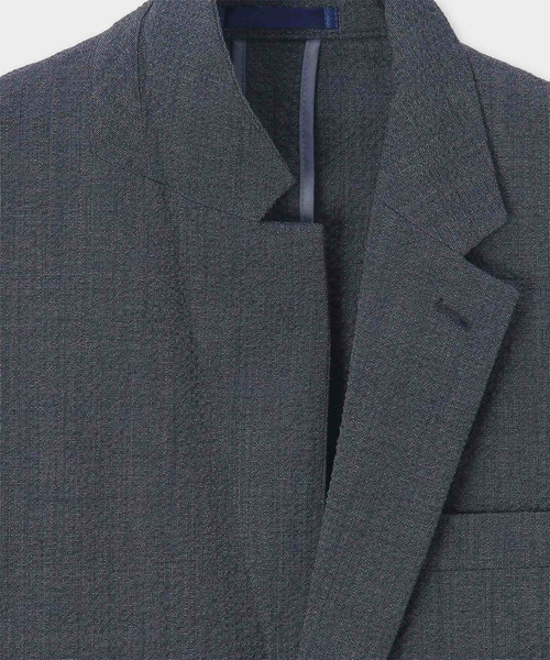 Paul Smith（ポールスミス）の「ウールサッカー ストレッチ シングル2B ジャケット / 163171 2321（テーラードジャケット・メンズ・ブルー/ダークグレー・SMALL/MEDIUM/LARGE/X-LARGE/M2/L2）」の10枚目の写真