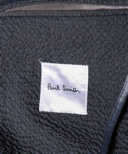 Paul Smith（ポールスミス）の「ウールサッカー ストレッチ シングル2B ジャケット / 163171 2321（テーラードジャケット・メンズ・ブルー/ダークグレー・SMALL/MEDIUM/LARGE/X-LARGE/M2/L2）」の16枚目の写真
