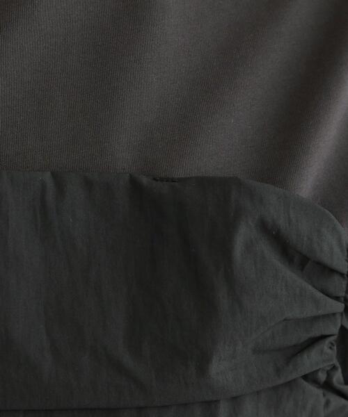 OPAQUE.CLIP(オペークドットクリップ)の「ビスチェドッキングカットソー【洗濯機OK】(Tシャツ/カットソー・レディース・ホワイト系5/ブラウン系その他5/チャコール・38/42/40)」の20枚目の写真