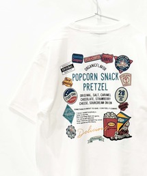 SHISKY（シスキー）の「ステッカーデザイン ビッグシルエット 半袖Tシャツ（Tシャツ/カットソー）」