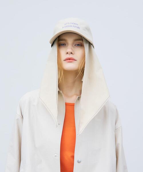 THE GOODLAND MARKET(ザグッドランドマーケット)の「THE GOODLAND MARKET GOOD SUNSHADE CAPSET(キャップ・レディース・ブルー/ブラック/ベージュ/ブラウン・FREE)」の12枚目の写真