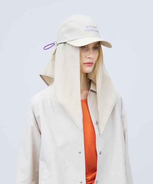 THE GOODLAND MARKET(ザグッドランドマーケット)の「THE GOODLAND MARKET GOOD SUNSHADE CAPSET(キャップ・レディース・ブルー/ブラック/ベージュ/ブラウン・FREE)」の14枚目の写真