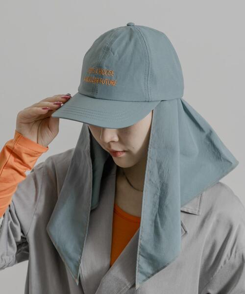 THE GOODLAND MARKET(ザグッドランドマーケット)の「THE GOODLAND MARKET GOOD SUNSHADE CAPSET(キャップ・レディース・ブルー/ブラック/ベージュ/ブラウン・FREE)」の19枚目の写真