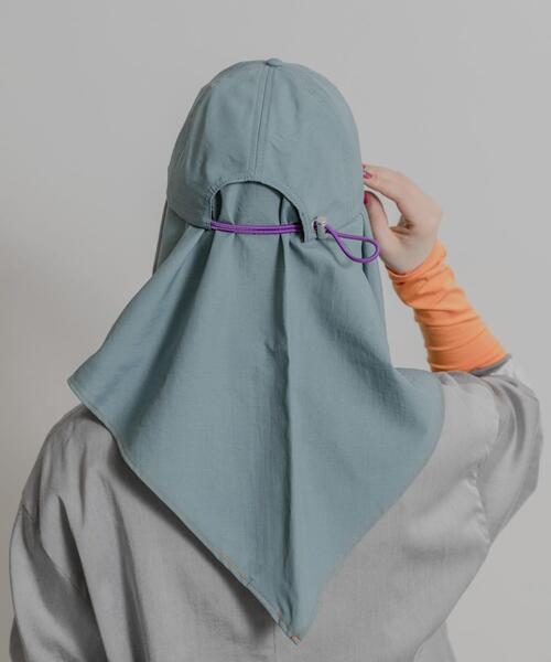 THE GOODLAND MARKET(ザグッドランドマーケット)の「THE GOODLAND MARKET GOOD SUNSHADE CAPSET(キャップ・レディース・ブルー/ブラック/ベージュ/ブラウン・FREE)」の22枚目の写真