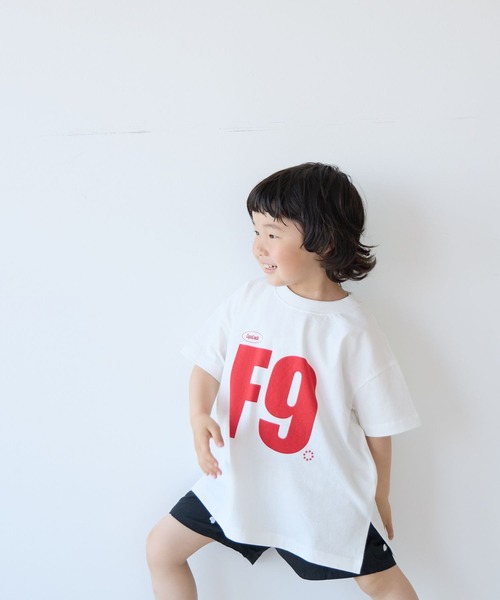 LOWRYS FARM(ローリーズファーム)の「PCショートTEE 683685(Tシャツ/カットソー・キッズ・オフホワイト/ブラック/グレー・110cm/150cm/140cm/130cm/120cm)」の7枚目の写真