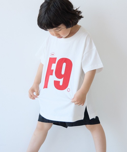 LOWRYS FARM(ローリーズファーム)の「PCショートTEE 683685(Tシャツ/カットソー・キッズ・オフホワイト/ブラック/グレー・110cm/150cm/140cm/130cm/120cm)」の8枚目の写真