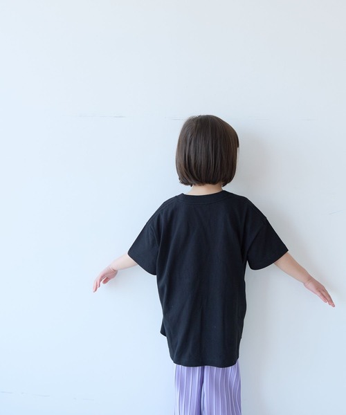 LOWRYS FARM(ローリーズファーム)の「PCショートTEE 683685(Tシャツ/カットソー・キッズ・オフホワイト/ブラック/グレー・110cm/150cm/140cm/130cm/120cm)」の13枚目の写真