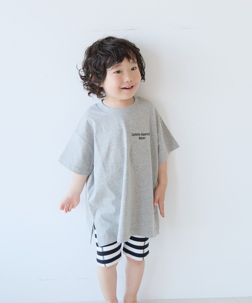 LOWRYS FARM(ローリーズファーム)の「PCショートTEE 683685(Tシャツ/カットソー・キッズ・オフホワイト/ブラック/グレー・110cm/150cm/140cm/130cm/120cm)」の17枚目の写真