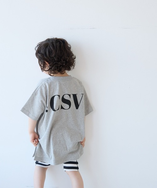 LOWRYS FARM(ローリーズファーム)の「PCショートTEE 683685(Tシャツ/カットソー・キッズ・オフホワイト/ブラック/グレー・110cm/150cm/140cm/130cm/120cm)」の18枚目の写真
